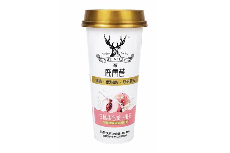 THE ALLEY PEACH OOLONG MILK TEA 480ML